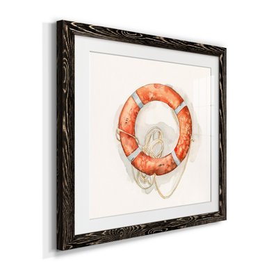 Nautical Safety I - Cadre photo, reproduction d'art sur toile