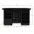 Prohibition Series 84" Cocktail Bar By RAM Game Room-102322967