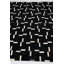 Tapis noir Nivens