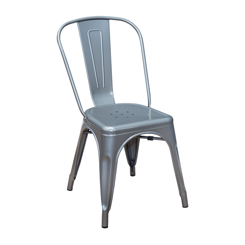 Chaise antique noire Paris, Argent
