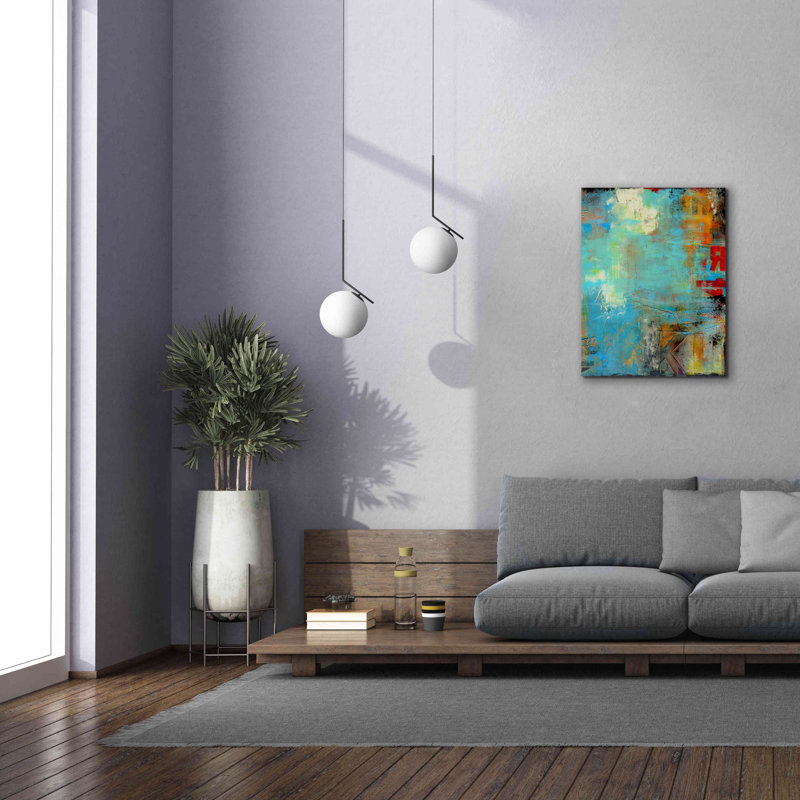 Ivy Bronx «Detour 84 II» par Erin Ashley, estampe numérique sur toile, L 26 po x H 34 po x P 1,5 po