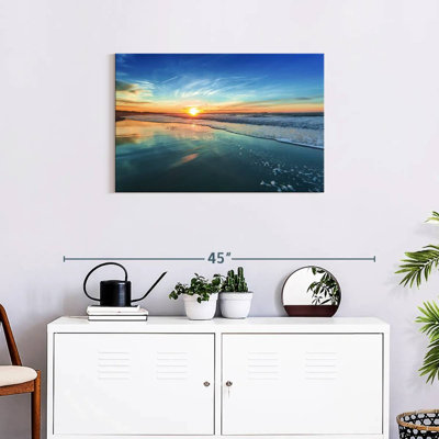 Gillard, soleil sur la plage, horizon