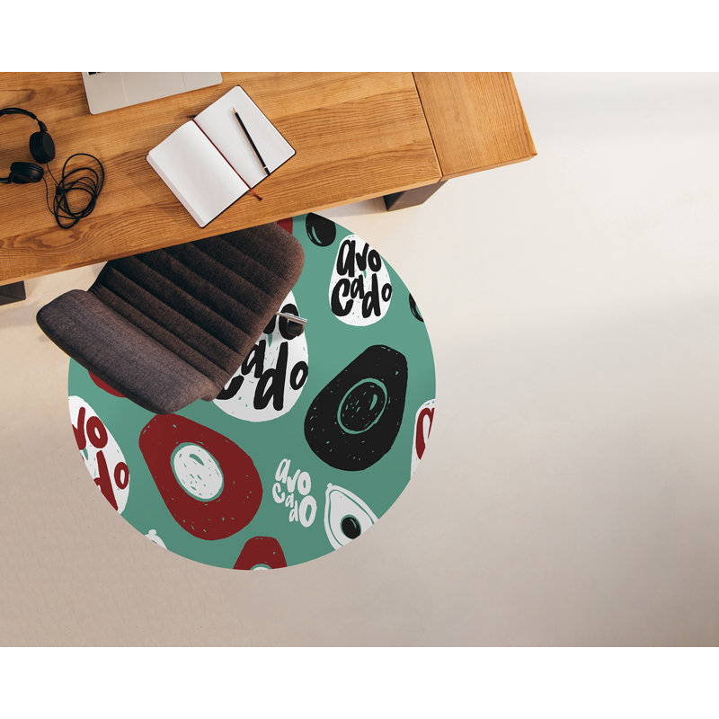Kayleejo Hard Floor Straight Round Chair Mat