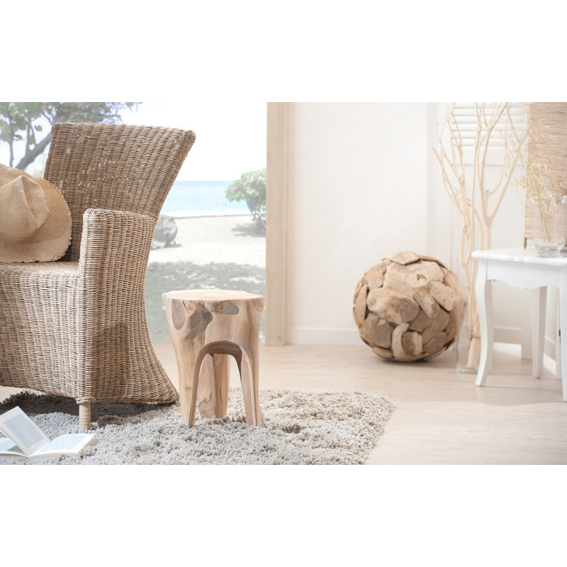 Solid Wood Accent Stool