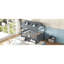 Structure de lit double en bois pleine grandeur, gris-745186536-745186325