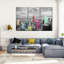 «Manhattan Pop», reproduction d'art sur toile-1255600392
