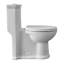 Toilette allongée une pièce à double chasse Magic (siège inclus)