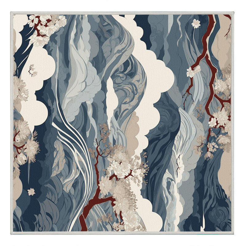 Amber Tide Rug, Square 8'