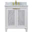 Ensemble de meuble-lavabo simple 31 "avec miroir Schreck-1436477149