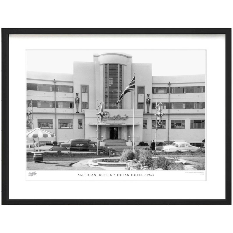 Saltdean, Butlin's Ocean Hotel C1965 by Francis Frith - Single Picture Frame Print, 40cm H x 50cm W x 2.3cm D