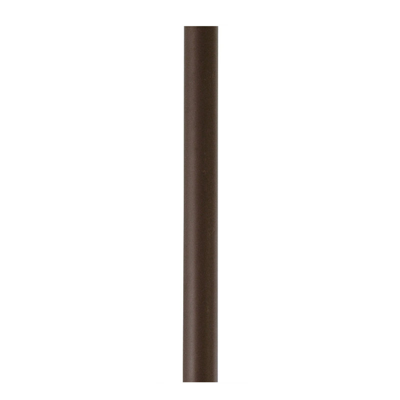 Atlas Ceiling Fan Downrod, 20" H, Textured Bronze