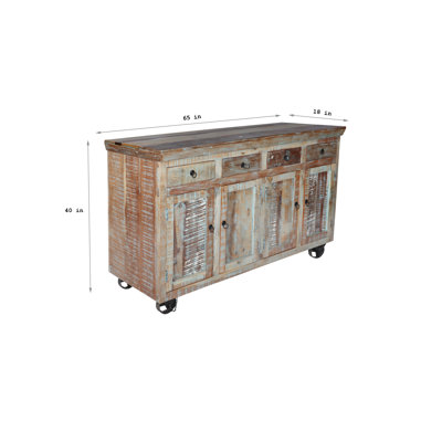 Solid Wood Antique Cabinet