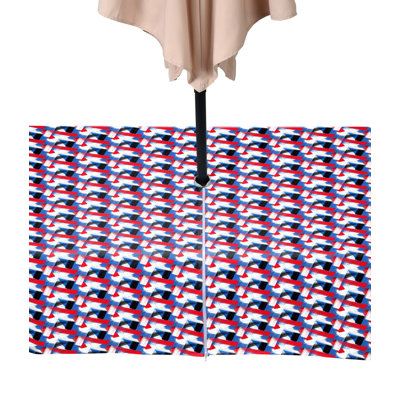 Brush Strokes Water Repellent Tablecloth