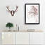 A Pink Cherry Blossom Tree Abstract - Framed Print-56738647-56738648