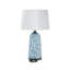 Lampe de table bleue 28 po
