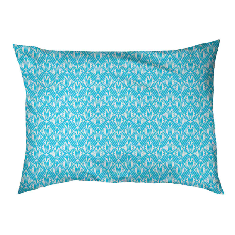 Coussin pour chien Byrge, Bleu pâle, Grand (l 52 po x P 42 po x H 17 po)