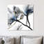 « Indigo Luster Cyclamen 2 » - Impression sur toile tendue-23605647