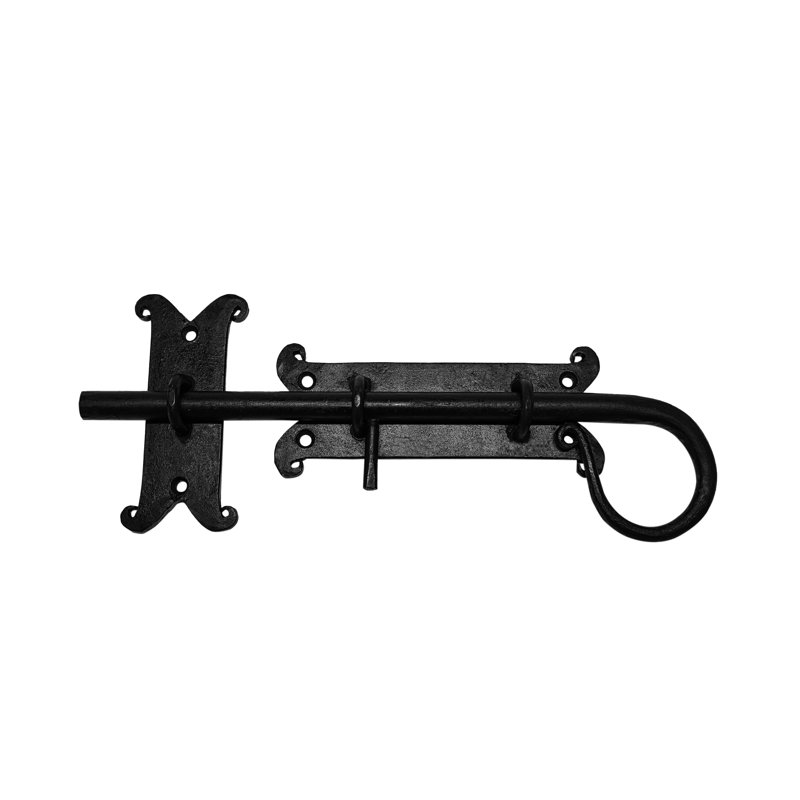 Boulon de surface primitif avec goupille coulissante, H 8 po x l 1 po x P 1 po