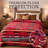 Plush Western Fleece Blanket, with Sherpa Reverse-100354104-100354101