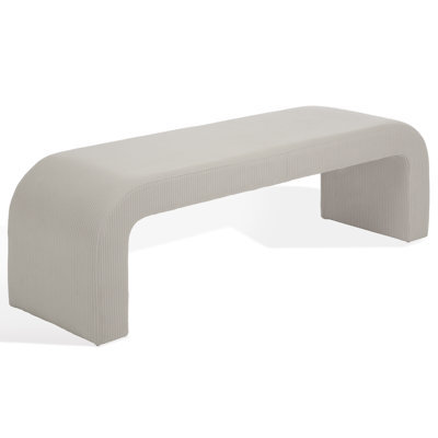 Daine 62" Linen Bedroom Bench