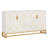 59" Modern Sideboard Buffet Kitchen Storage Cabinet with Doors