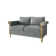 Snaresbrook Fabric 56.3'' Reception Loveseat