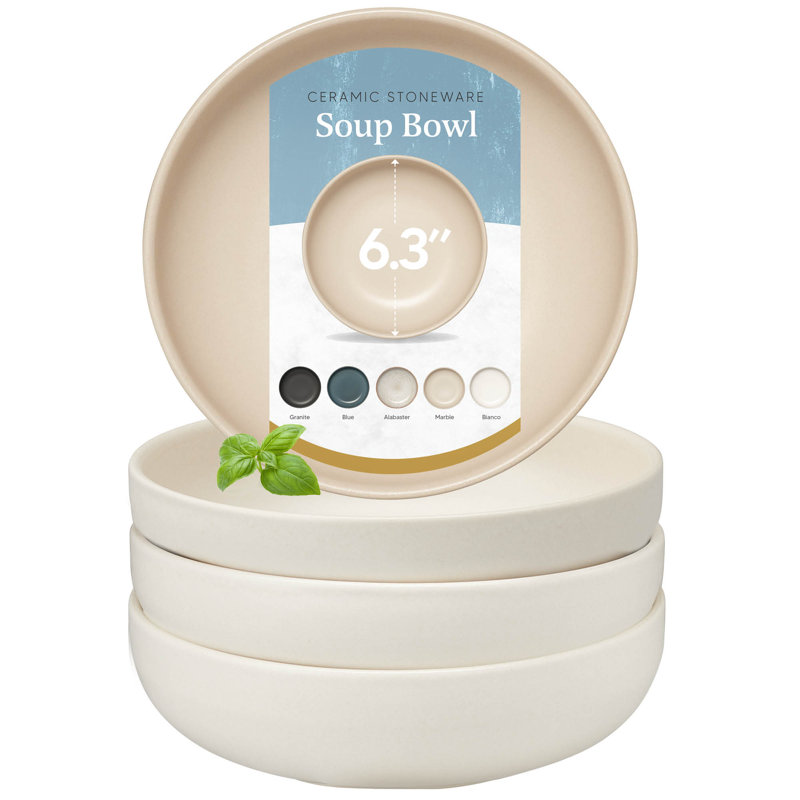Uno Marble Soup Bowl