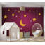 Papier peint pour enfants, ciel nocturne violet-661932462