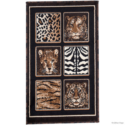 Performance Animal Print Indoor Rug