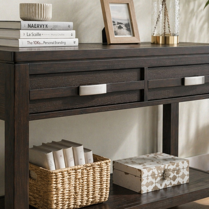 48x19x29.5" Console Table