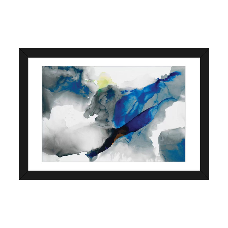 « Éphémère I », impression sur toile tendue, H 16 po x l 24 po x P 1 po, Cadre noir