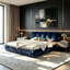Upholstered Bed-1250724725