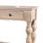 Cherie Sofa Table, 3 Drawers, Shelf, Light White Washed Wood, 64 Inch