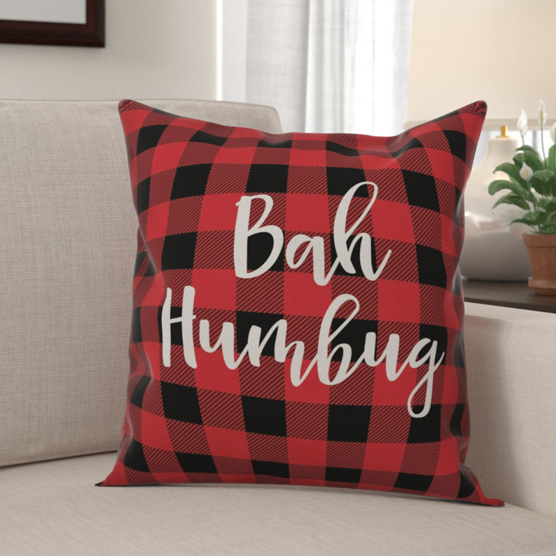  Oreiller Bah Humbug in Buffalo, Housse de coussin