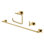 Essentials Cube 3 - Piece Bathroom Hardware Set