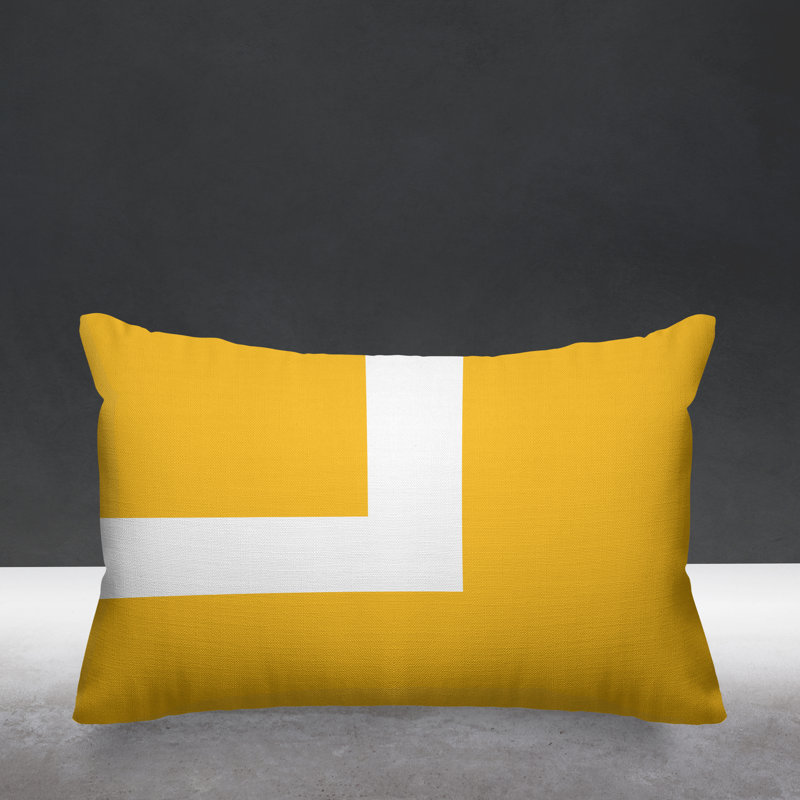 Coussin intérieur / extérieur Wheeler, Jaune