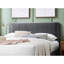 Lit grand format avec rangement, velours côtelé gris anthracite, lit contemporain en velours côtelé moderne, grand lit, compartiment sous le lit-1478659170