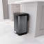 Poubelle en acier inoxydable Glad-91421213