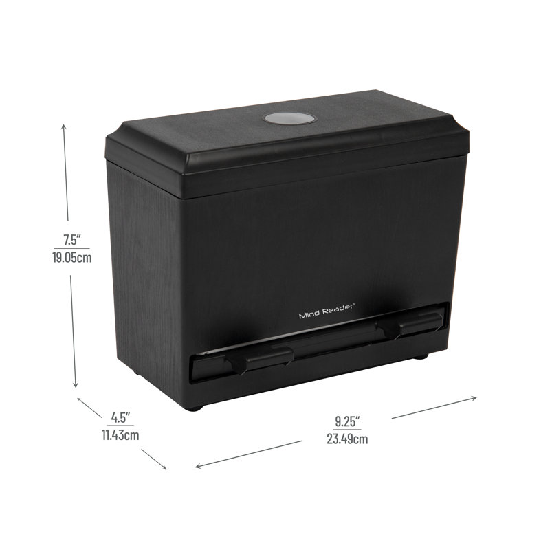 Distributeur de paille Mind Reader, distributeur de crayons, matériel de salle de classe, fournitures de restaurant, plastique, L 9,25 po x l 4,5 po x H 7,5 po