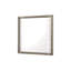 Étoile blanche avec miroir