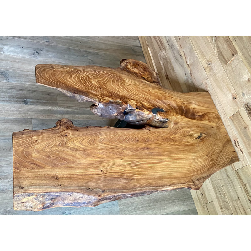 Table basse Natural, Épingle à cheveux noire 16 po