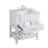 Pelaghia 30'' Single Bathroom Vanity with Marble Top-57367877