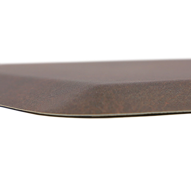 Happy Feet Leather Anti-Fatigue Non-Skid Kitchen Mat, Rectangle 1'10" x 2'8", Brown