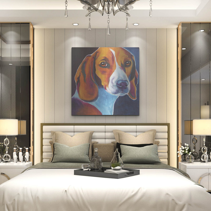 «Beagle - Lucy May» par Dawg Painter