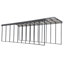 Abri de voiture en acier galvanisé 14 x 47 x 14-48451749