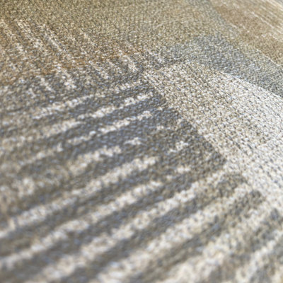 Papier peint beige avec toile Geo