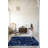 Blue-Themed Marble Patterned Modern Decorative Rug-1921218124