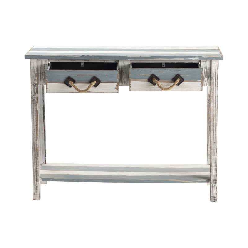 Swiftsure 42.5'' Solid Wood Top Console Table