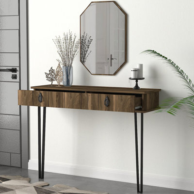 Swatzell Dressing Table with Mirror