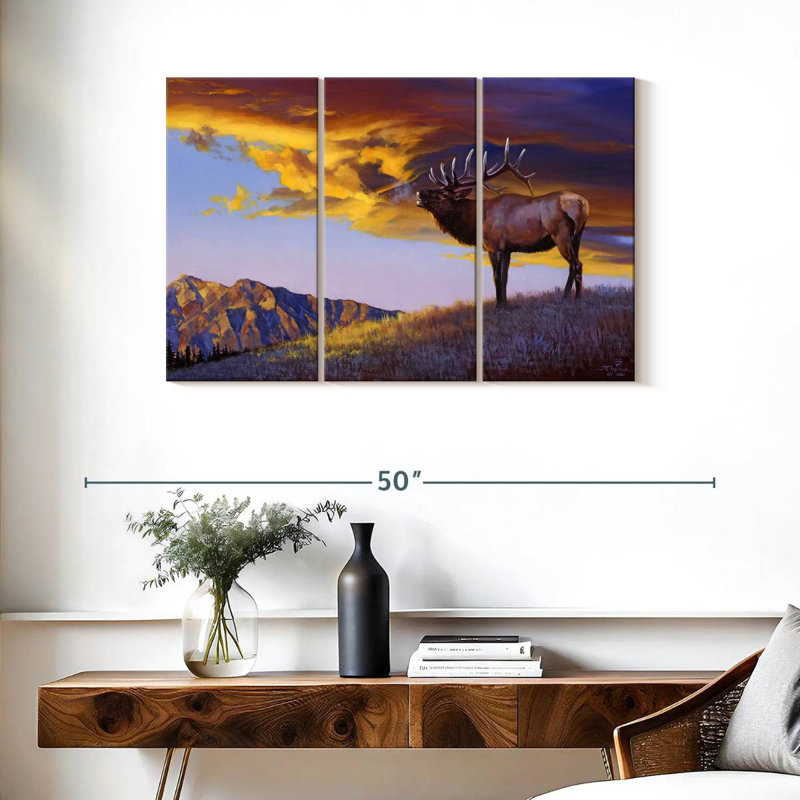 Brampt Reveille, 24" H x 38" W